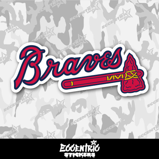 Atlanta Braves Vinyl Sticker