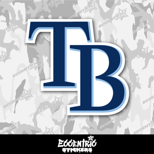 Tampa Bay Rays Vinyl Sticker