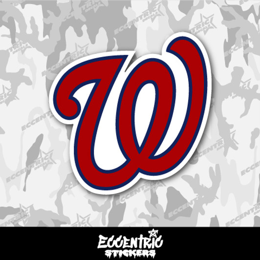 Washington Nationals Logo Vinyl Sticker