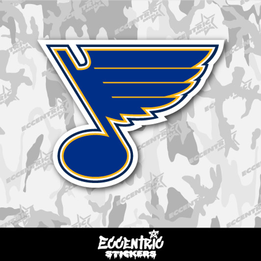 St. Louis Blues Vinyl Sticker