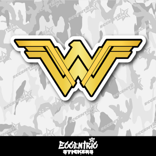 Wonder Woman Symbol V2 Vinyl Sticker