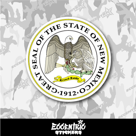 New Mexico State Seal Vinyl Sticker