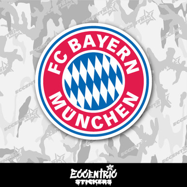FC Bayern München Soccer Decal Sticker Set