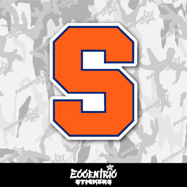 Syracuse University Orange NCAA Vinyl Decal Sticker - Football, Basketball Fan Gear