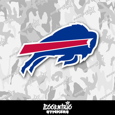 Adesivo In Vinile Buffalo Bills Da 5 Pollici &ndash; Per Auto, Borraccia O Pc, Nuovo