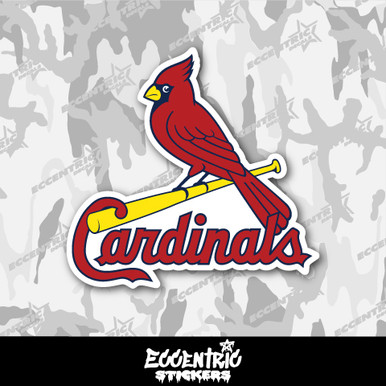 St. Louis Cardinals Vinyl Sticker - Eccentric Stickers