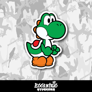 Yoshi Vinyl Sticker - Eccentric Stickers