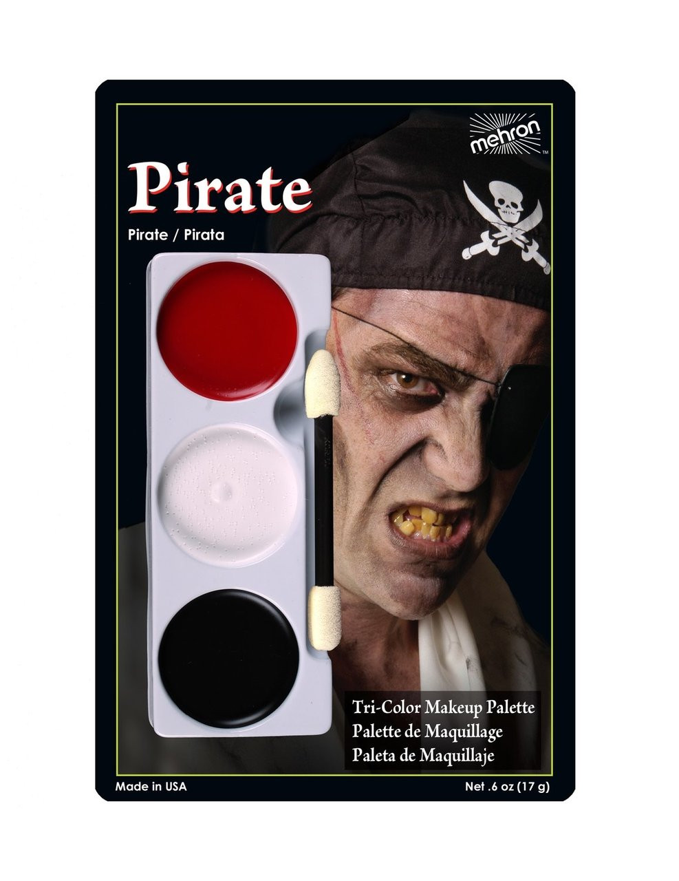 Pirate Tri Color Character Makeup Palette Shop Hollywood Lights