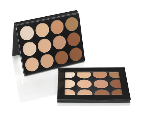 pressed powder foundation palette