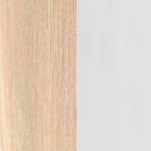 Porcelain/Oak colour