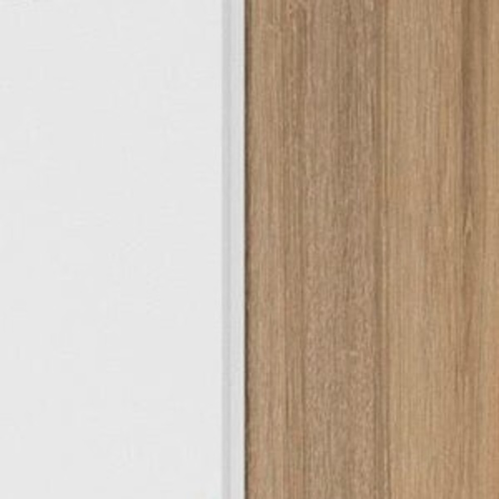 Alpine White / Sonoma Oak colour