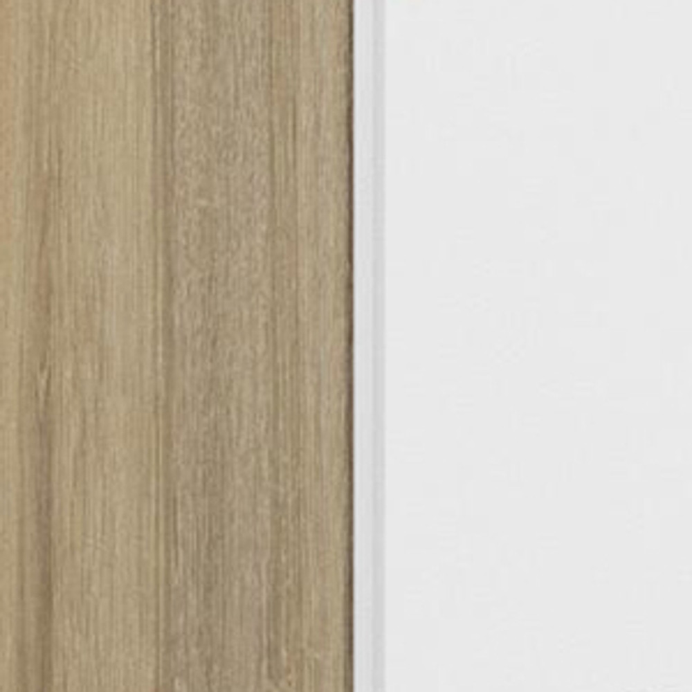 Sonoma Oak / Alpine White colour