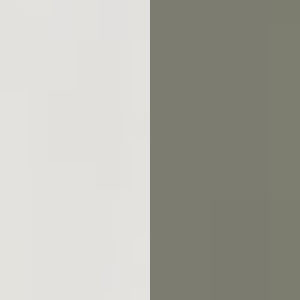 Whit With Grey Fabric colour