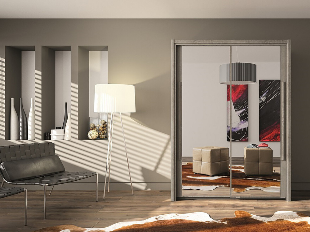 Bergen 2 Door Sliding Wardrobe Bensons for Beds