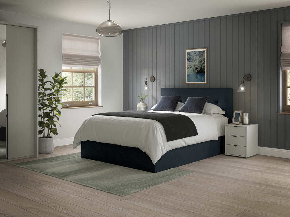 Kennedy Ottoman Upholstered Bed Frame - Bensons for Beds