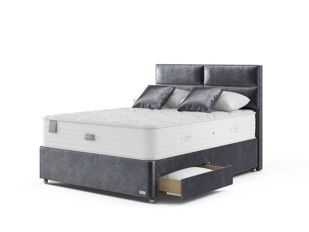 Staples and Co Restore Eco Latex Ortho 2000 Divan Bed Set Bensons for