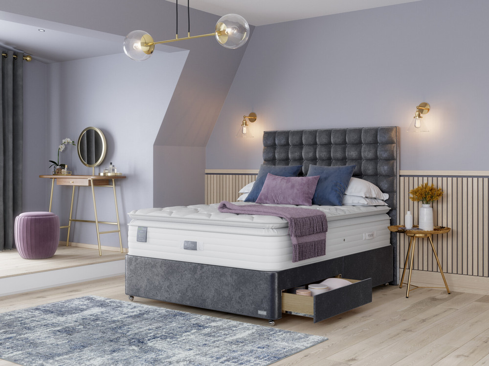 Staples and Co Refresh Eco Latex Pocket 3000 Divan Bed Set Bensons