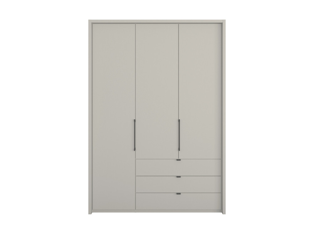 Emden 3 Door 3 Drawers On Right Hinged Wardrobe Bensons for Beds