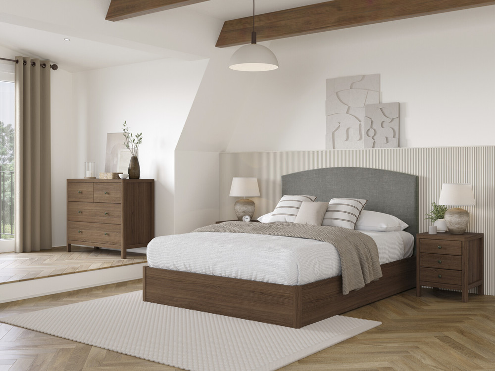 Corrigan Curved Ottoman Bed Frame Bensons for Beds