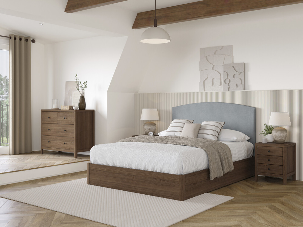 Corrigan Curved Ottoman Bed Frame Bensons for Beds