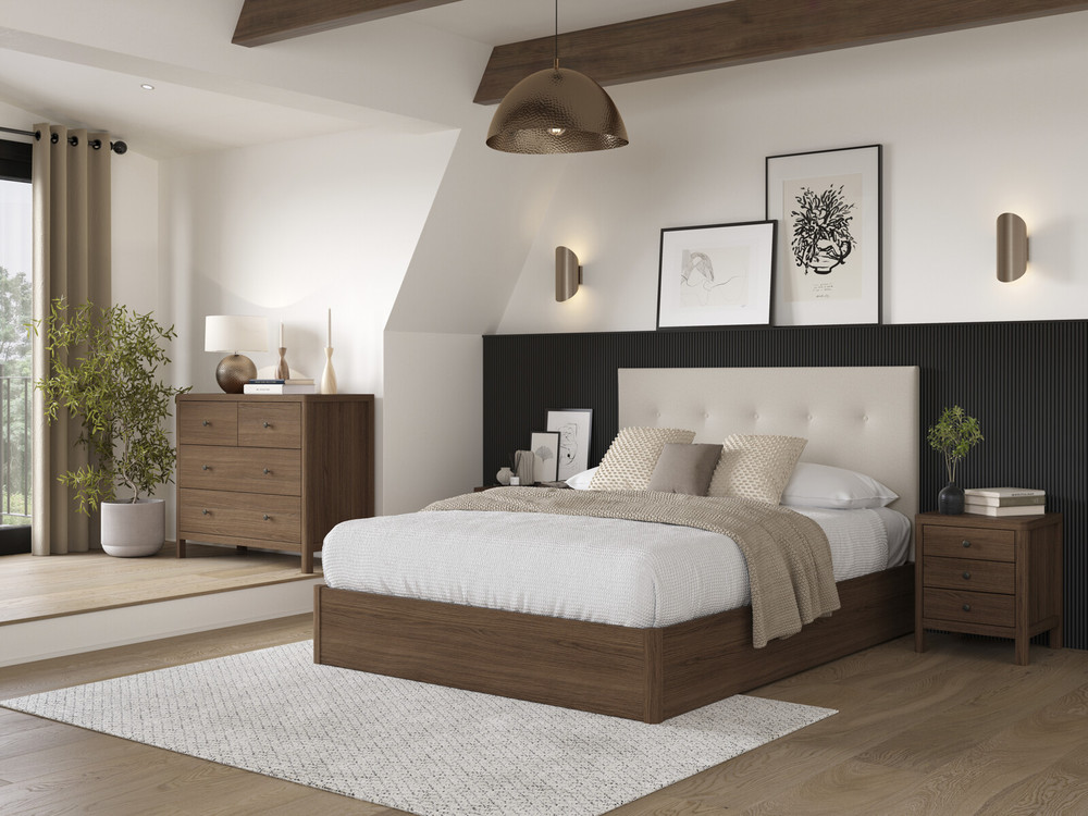 Corrigan Buttoned Ottoman Bed Frame Bensons for Beds