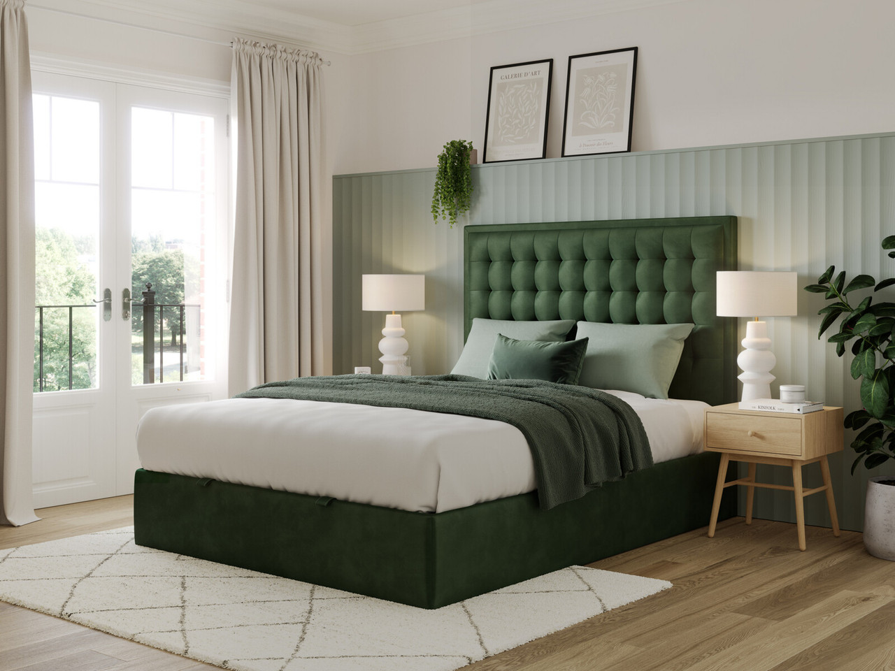 Virage ottoman bed frame deals