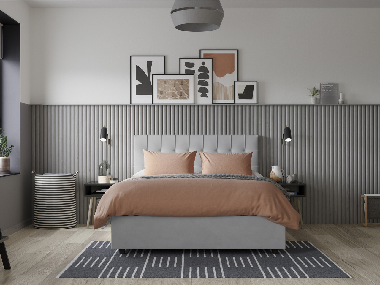 Alexis Ottoman Upholstered Bed Frame Bensons for Beds