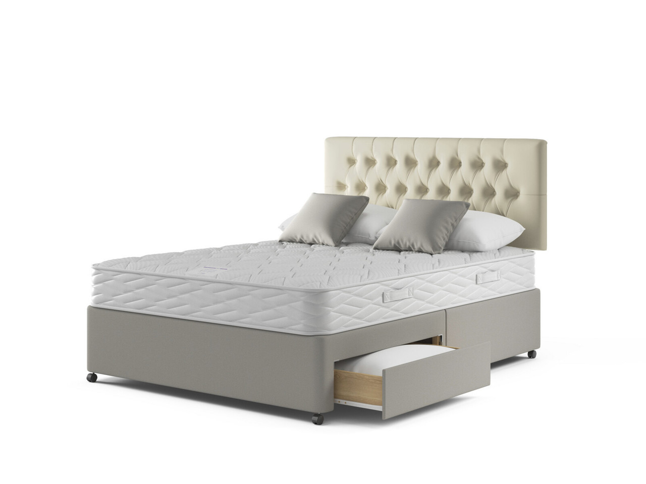 Truro Memory Divan Bed Set Bensons for Beds