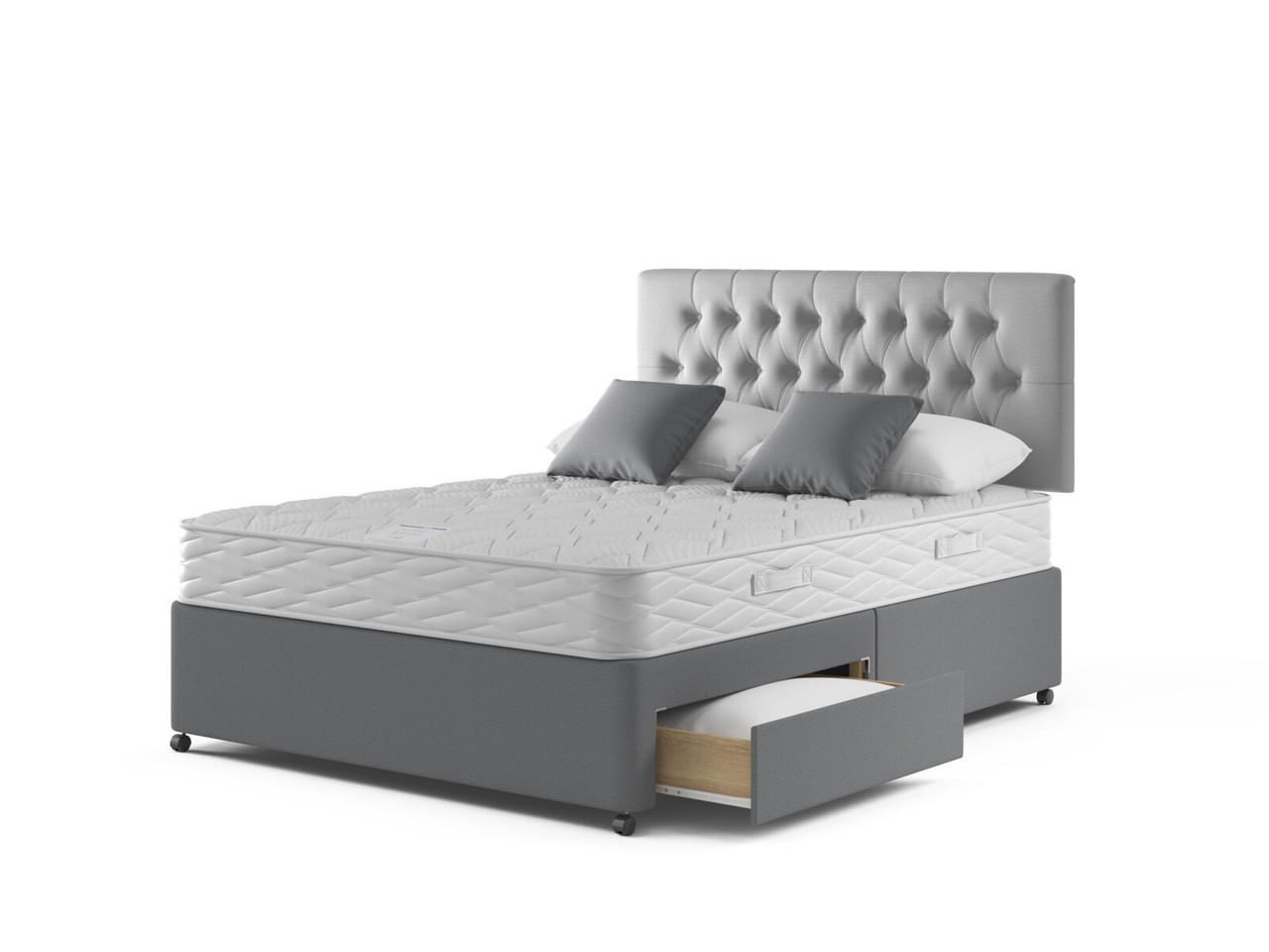 Truro Memory Support Divan Bed Set Bensons for Beds