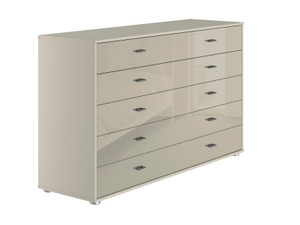 Palma 5 Drawer Wide Chest of Drawers
