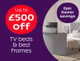 £500 off bedframes