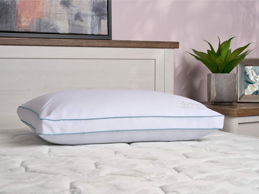 Dunlopillo Hybrid Front & Back Sleeper Pillow - Bensons for Beds