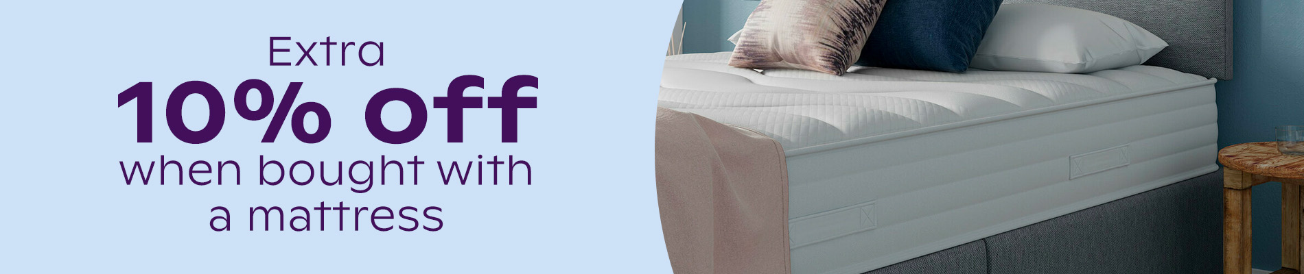 10% Off When Bought With A Mattress