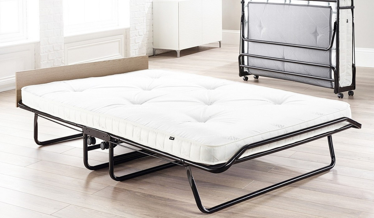 Jay Be Supreme Pocket Sprung Folding Bed Single White