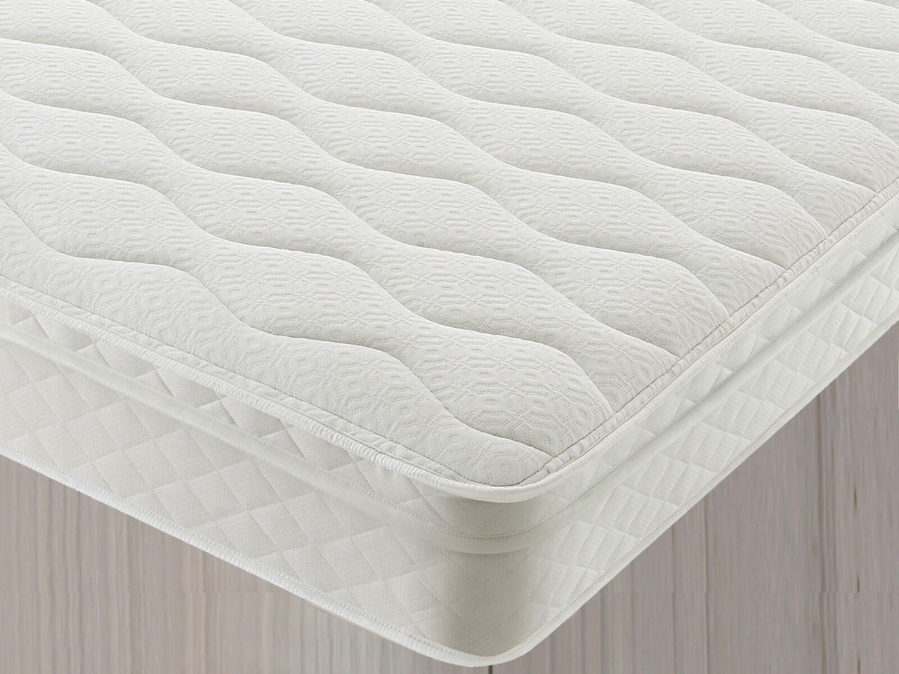 Silentnight Miracoil Cushion Top Mattress Small Double White