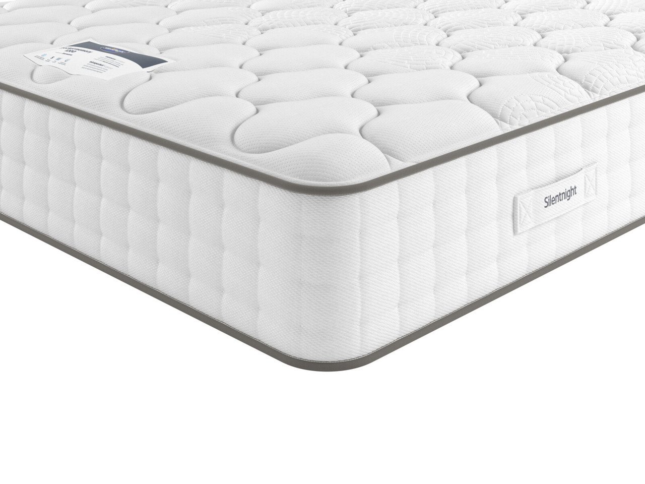 Silentnight Memory 1200 Pocket Mattress Single White