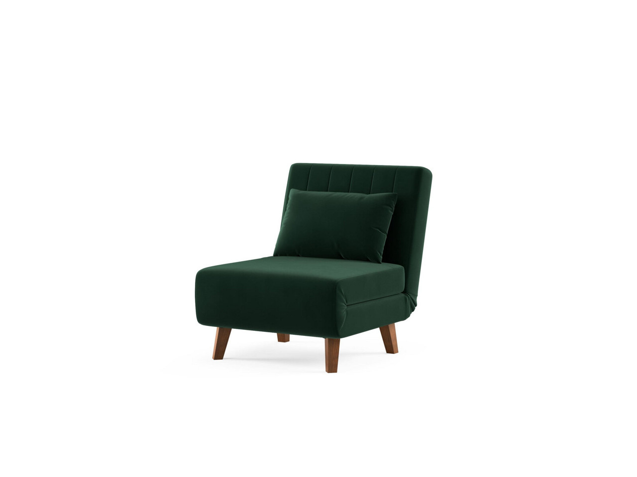 Alexa Sofa Bed Single Emerald Green