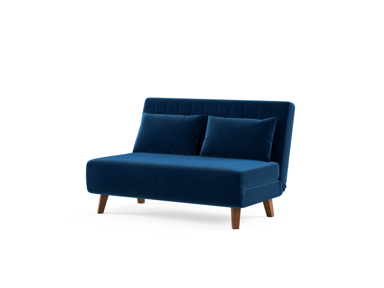 Alexa Sofa Bed Double Cobalt Blue