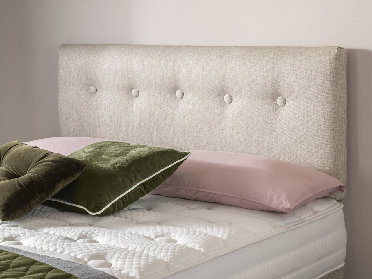 Silentnight Marina Strutted Headboard King Boardwalk