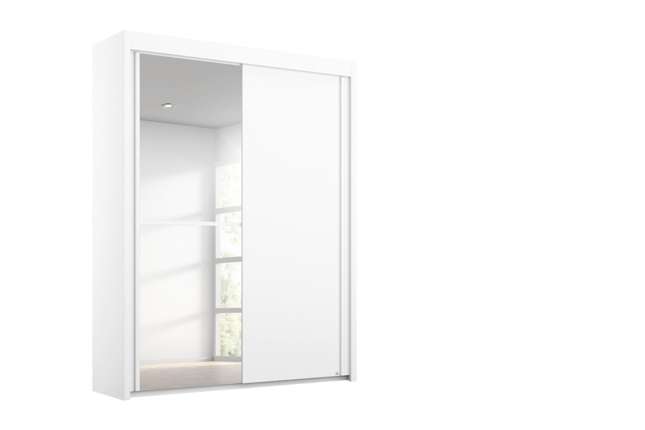 Lazio 2 Door Sliding Wardrobe 2 Door Sliding Silk Grey