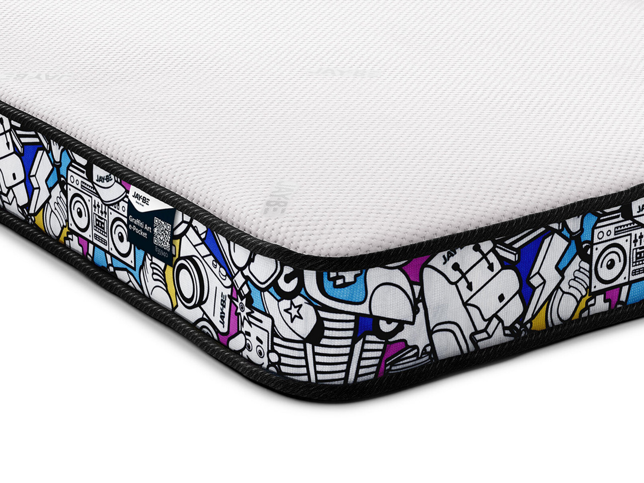 Jay Be Graffiti Art E Pocket Mattress Single Multi