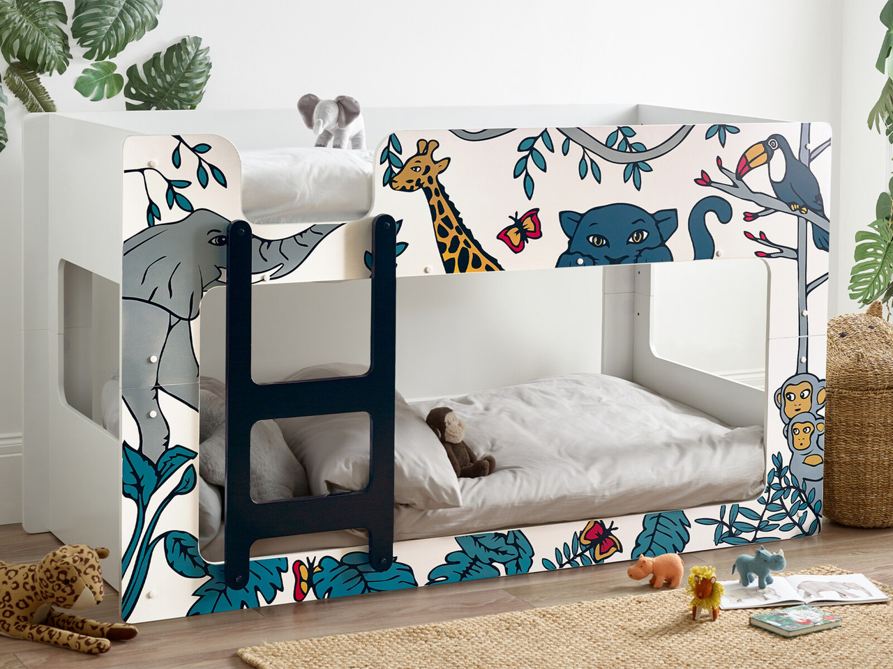 Wild Bunk Bed Single White