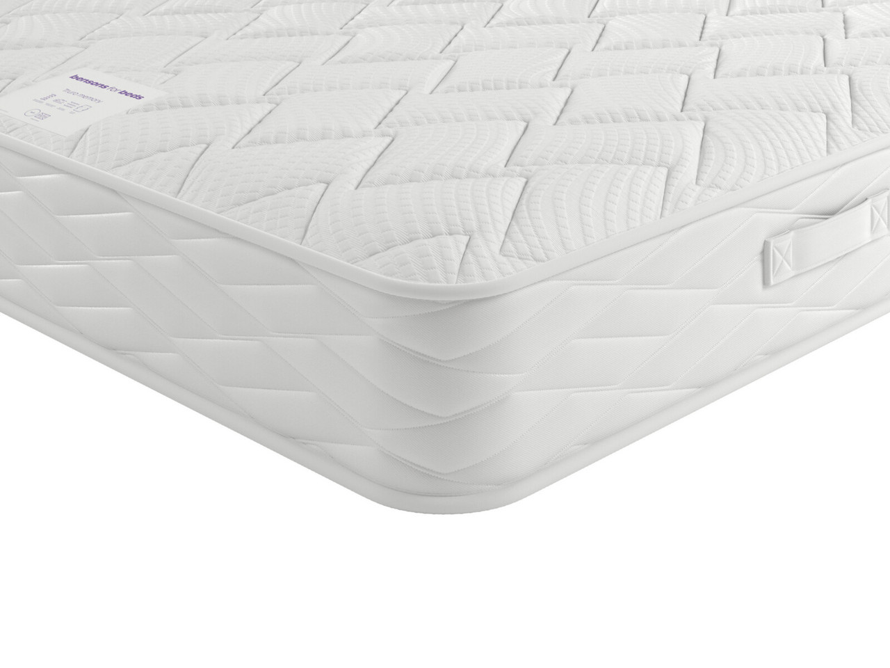 Truro Memory Mattress Double White