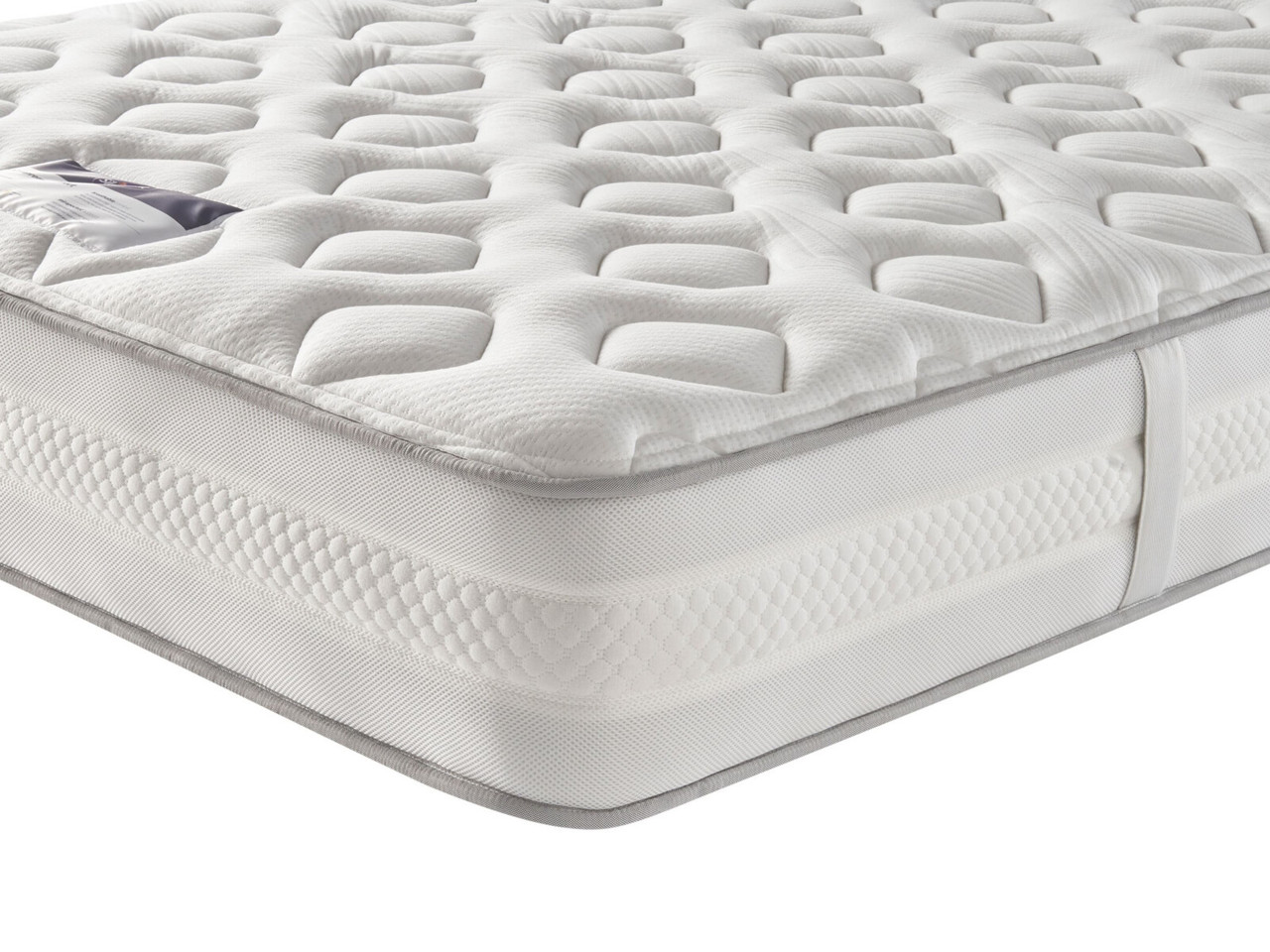 Silentnight 1400 Eco Dual Supreme Comfort Mattress Double White