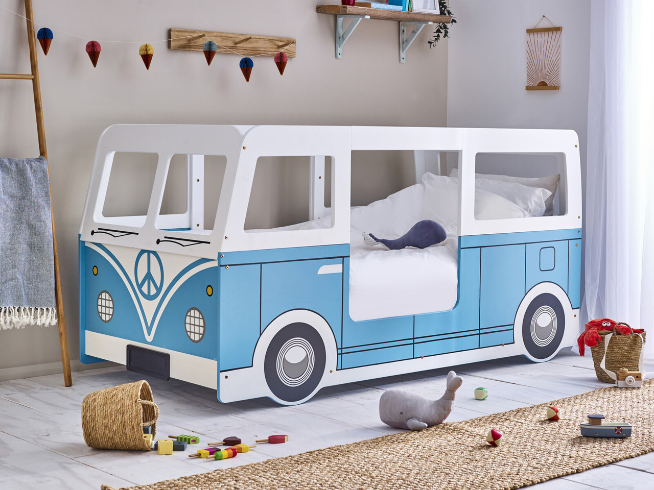 Imagination Campervan Bedframe Single Light Blue