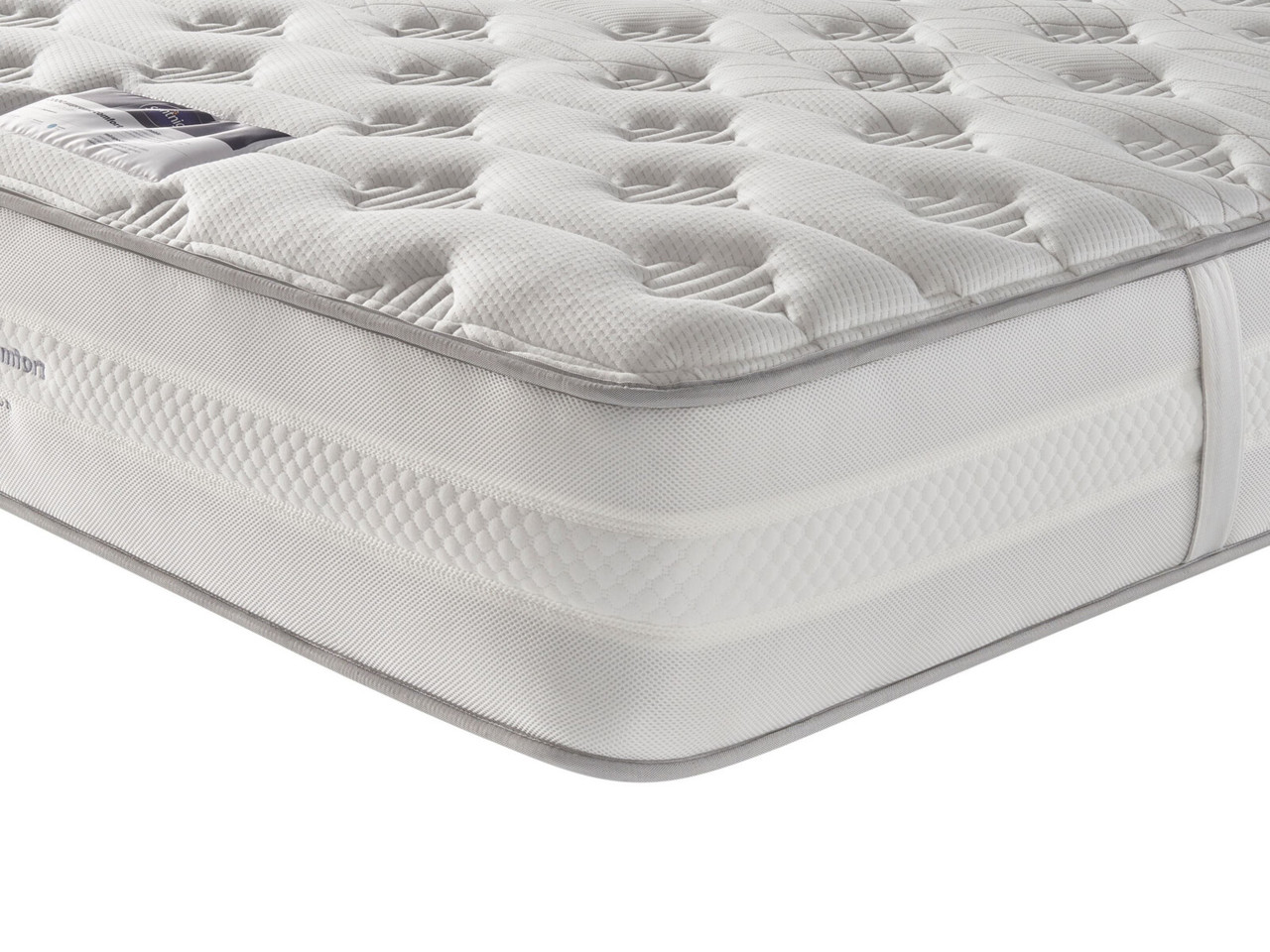 Silentnight 2000 Eco Dual Supreme Comfort Quilted Mattress King White