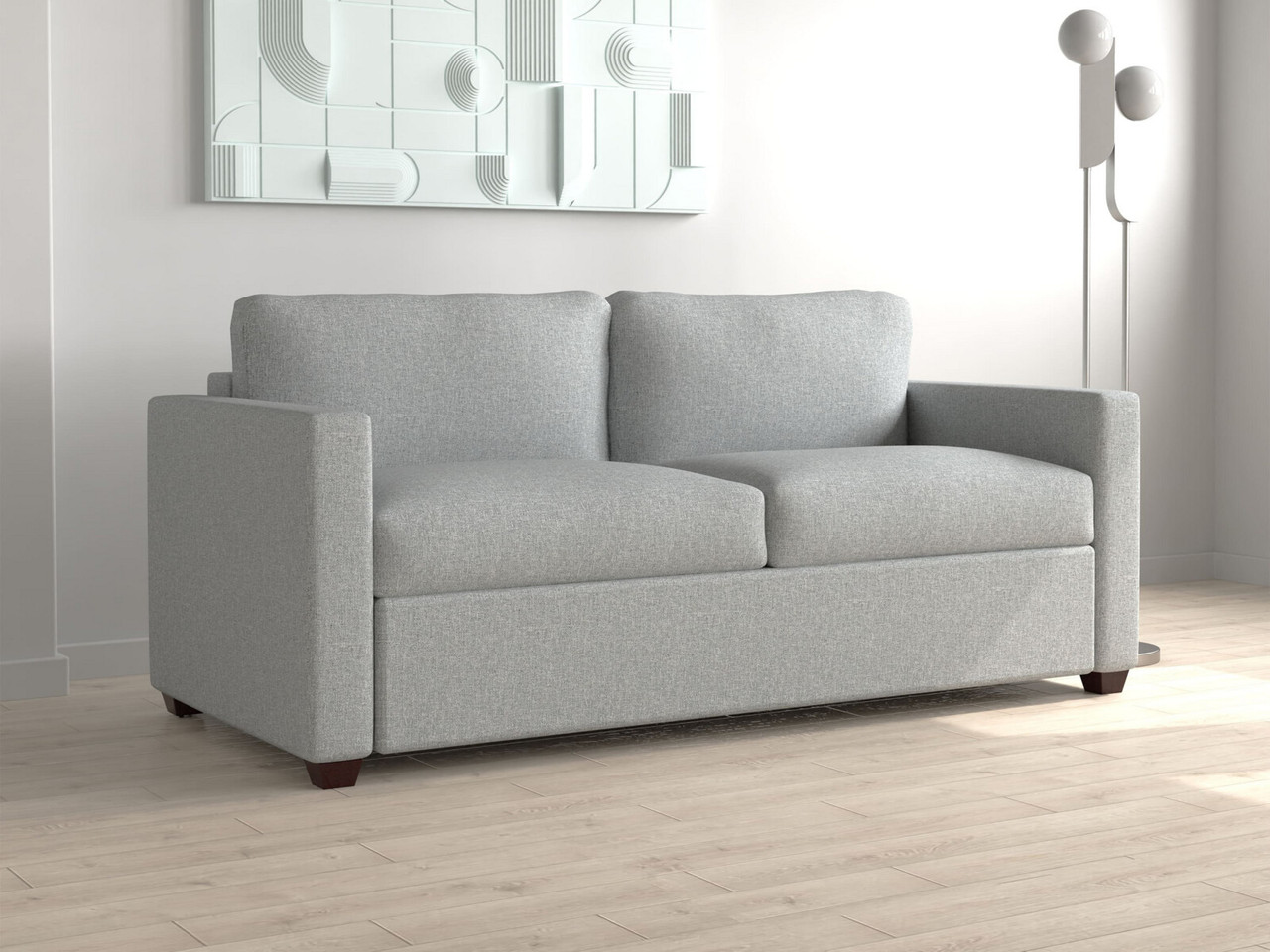 Ashby Sofa Bed 2 Seater Carina Ash