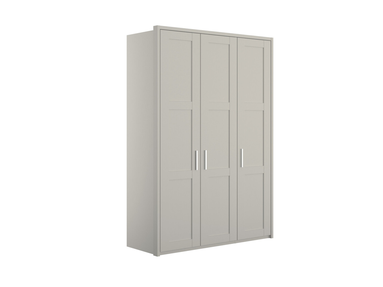 Alster 3 Door Hinged Wardrobe 3 Door Hinged Pebble Grey