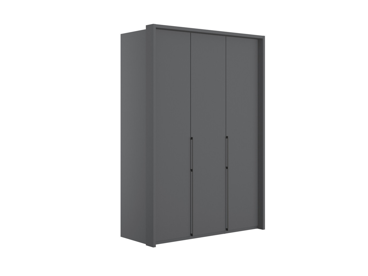 Emden 3 Door Hinged Wardrobe 3 Door Hinged Pebble Grey