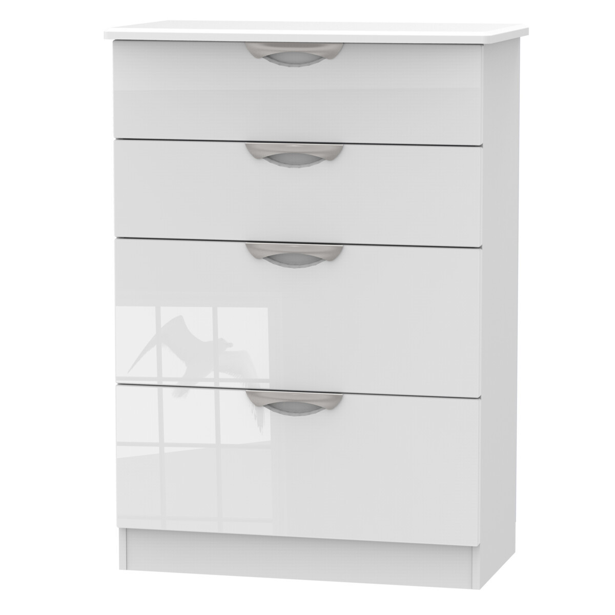 Merton 4 Drawer Deep Chest Of Drawers 4 Drawers Kashmir